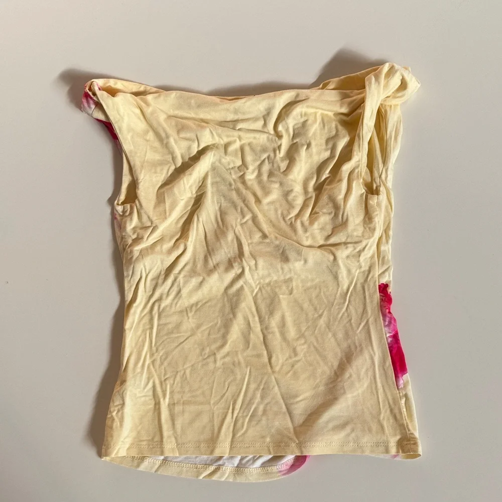 Wild Fable Yellow and Pink Floral Camisole - Picture 4 of 5